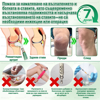 Moauou® Крем за вени и стави – целенасочено действие ⚡ Мигновено облекчение, дълготрайни резултати | Голяма разпродажба!