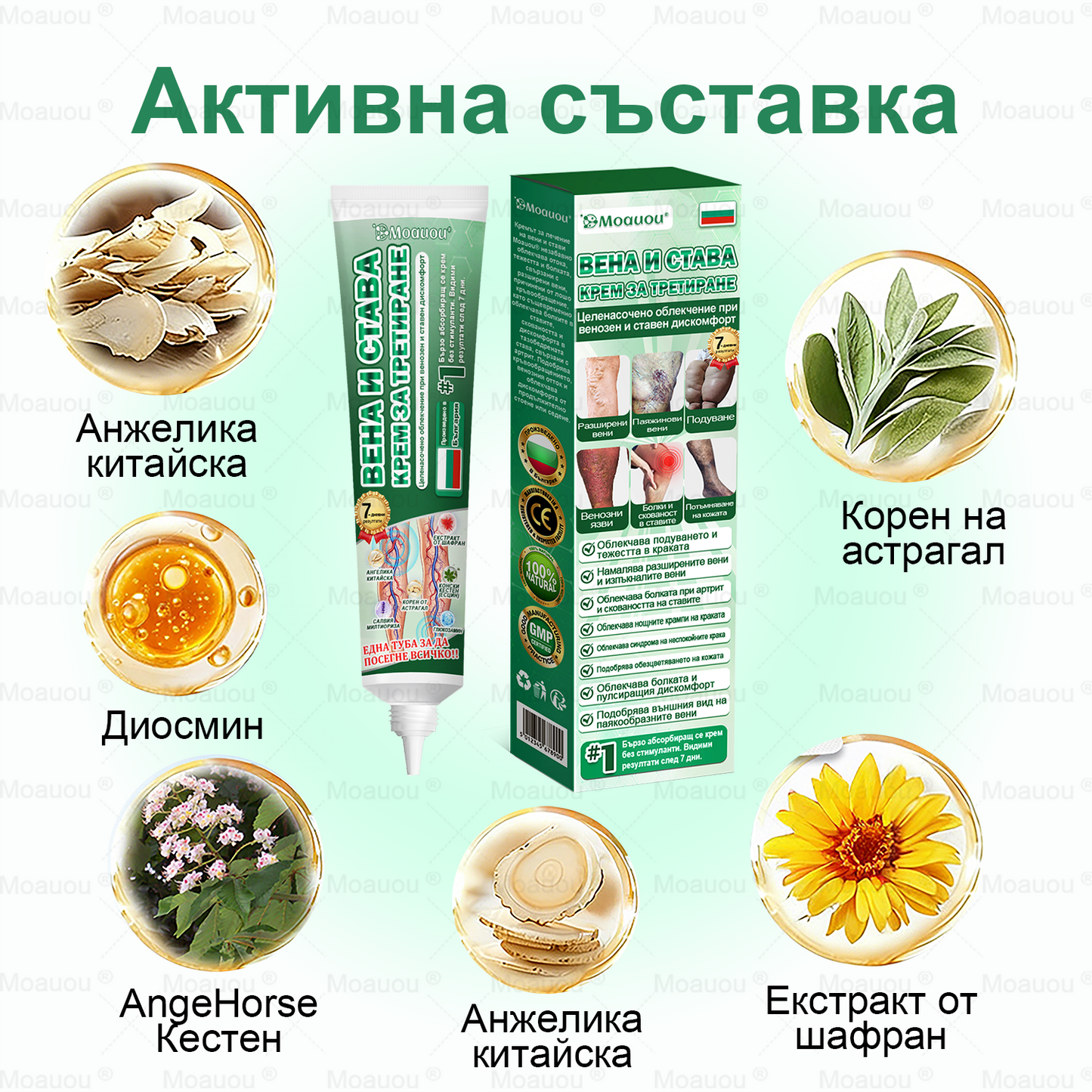 Moauou® Крем за вени и стави – целенасочено действие ⚡ Мигновено облекчение, дълготрайни резултати | Голяма разпродажба!