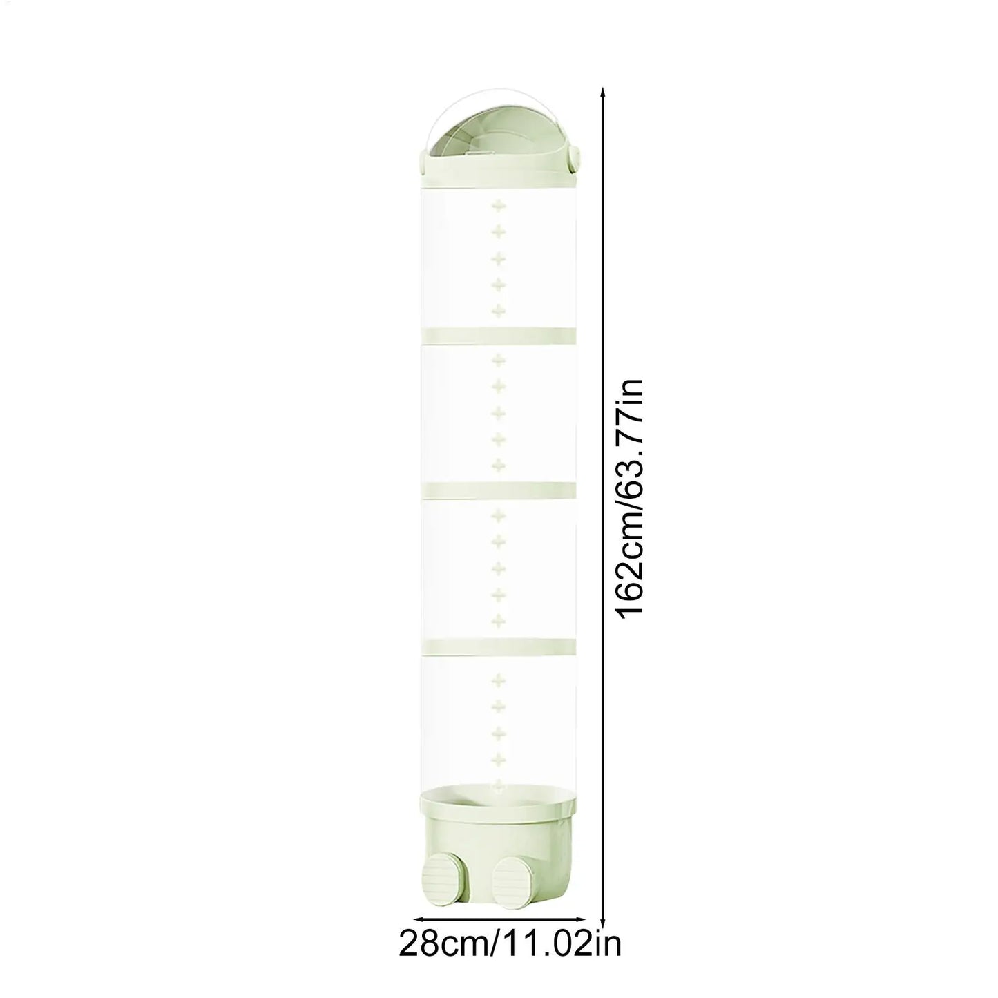 Plush Doll Storage Tube 3 layer / 4 layers Stuffed Animal Storage Toy Display Transparent Stuffed Dolls Storage Bucket Organizer